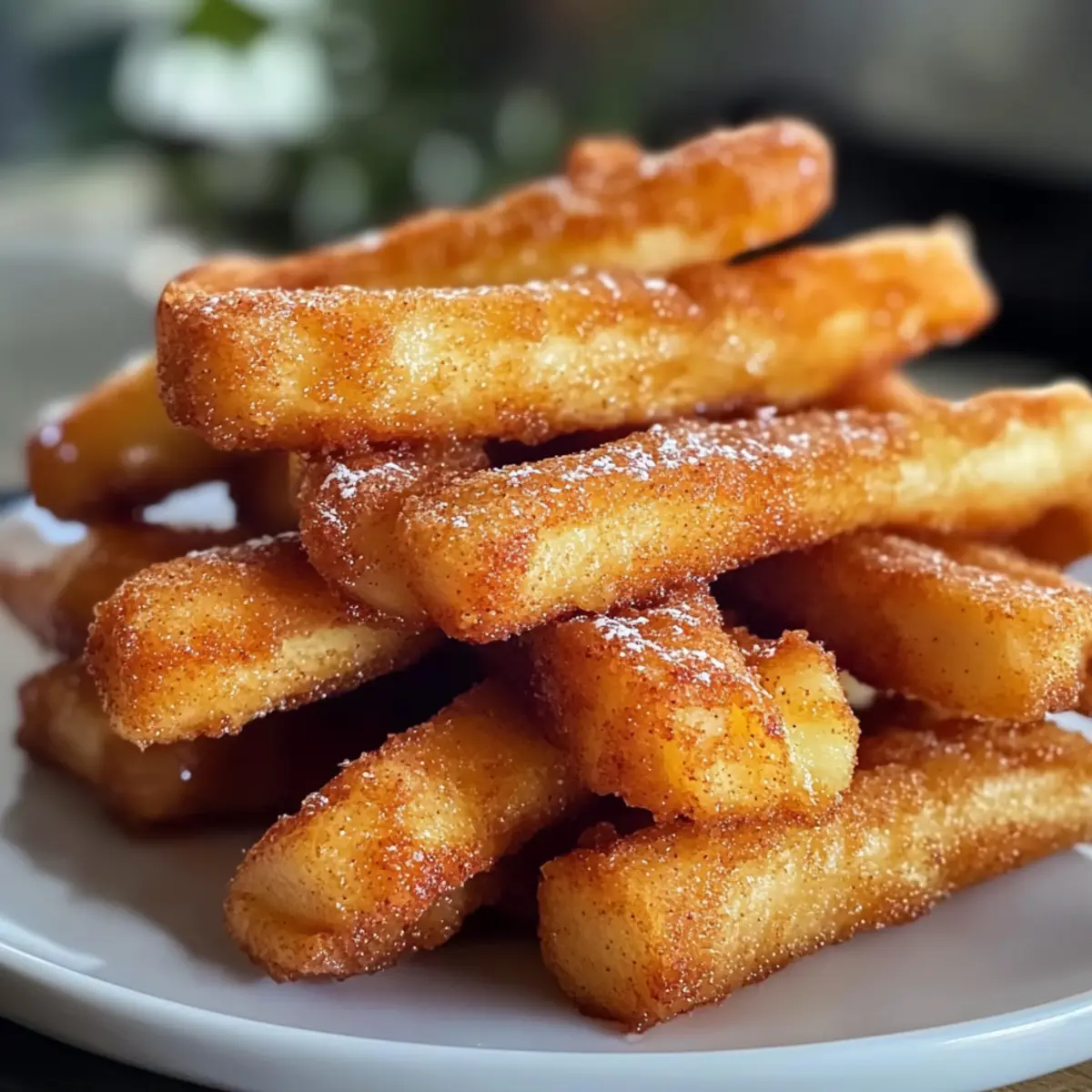 Apfelsticks im Airfryer