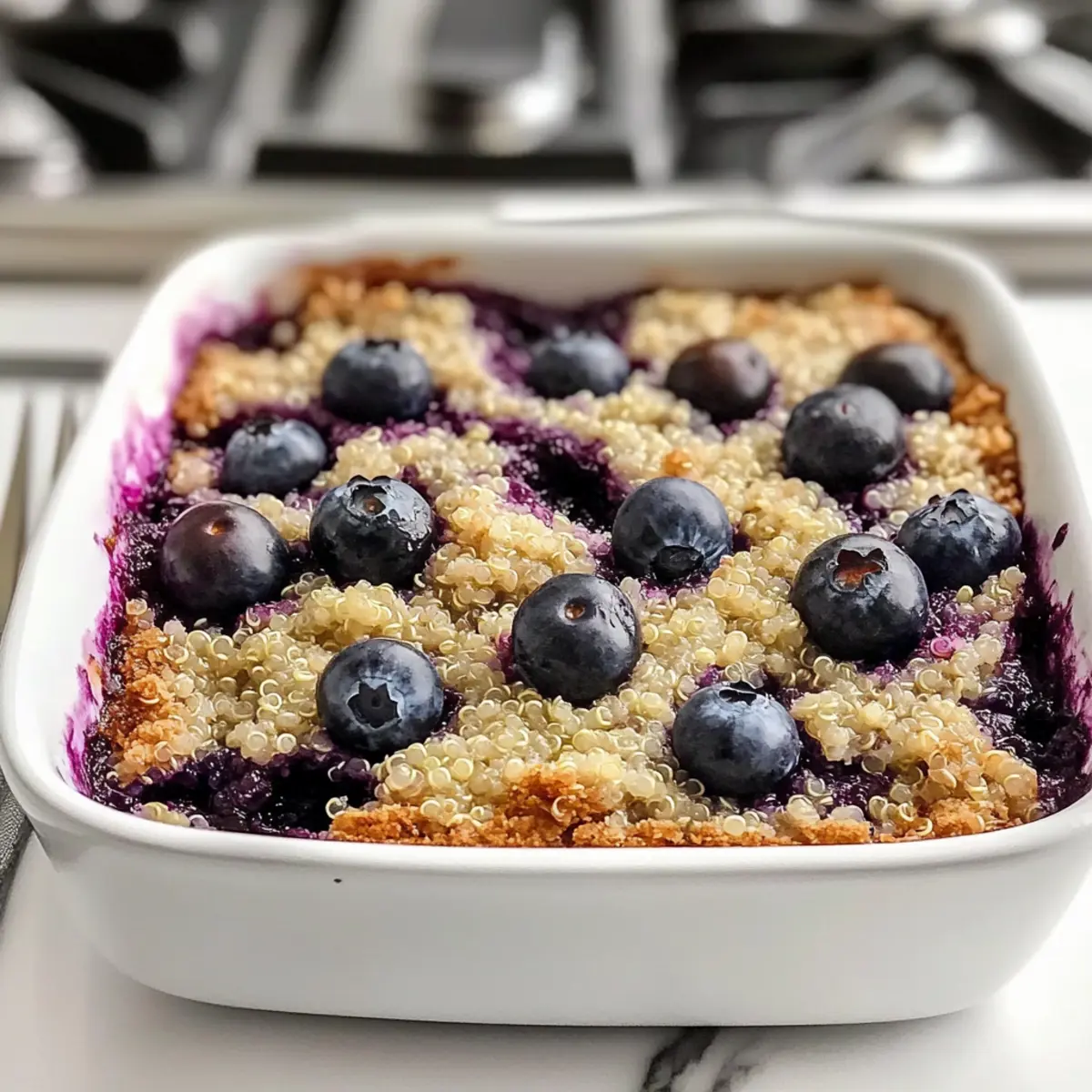 Blueberry Quinoa Breakfast Bake qsdhno