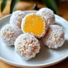Kokosnuss Mango Glücksbälle