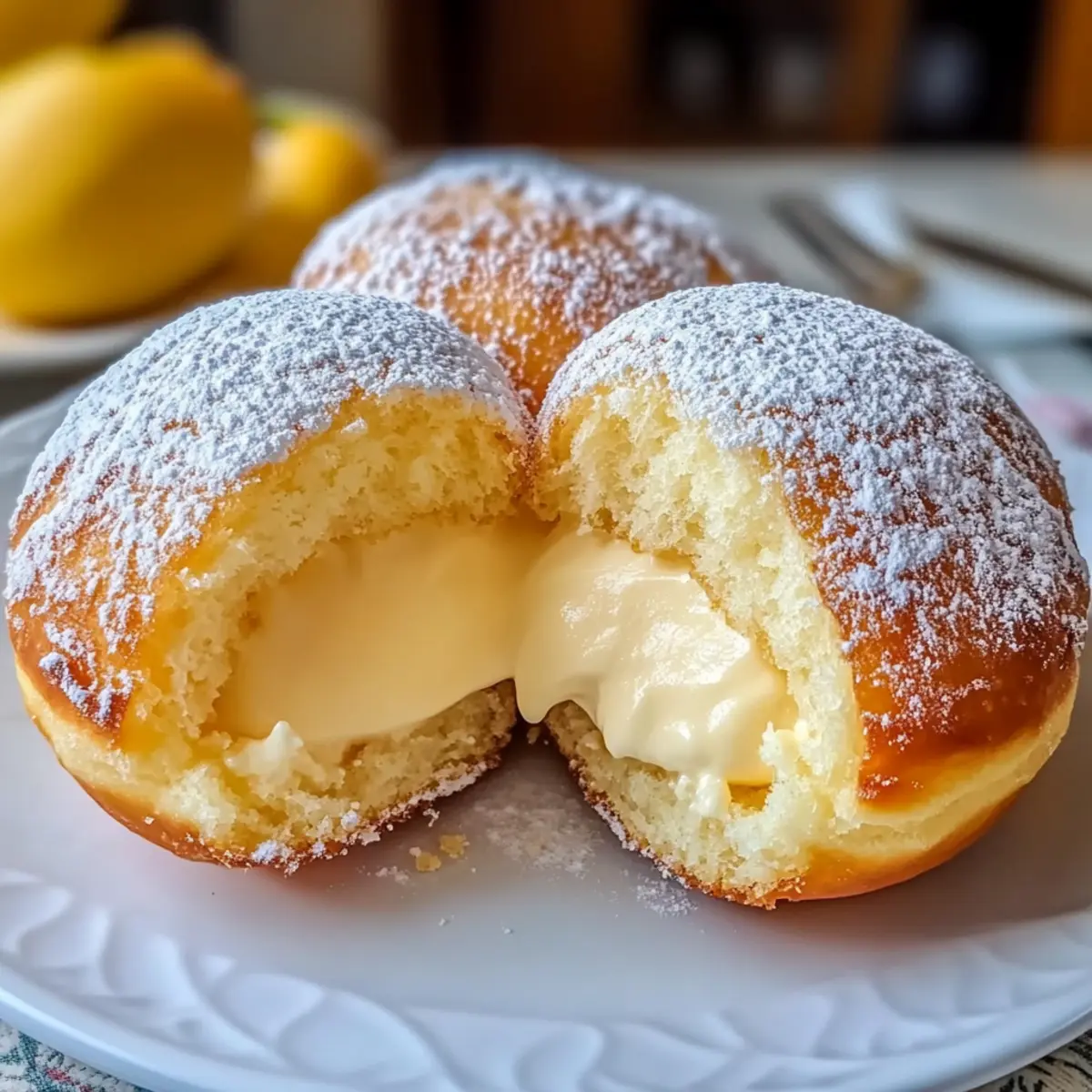 Cremegefüllte Bomboloni