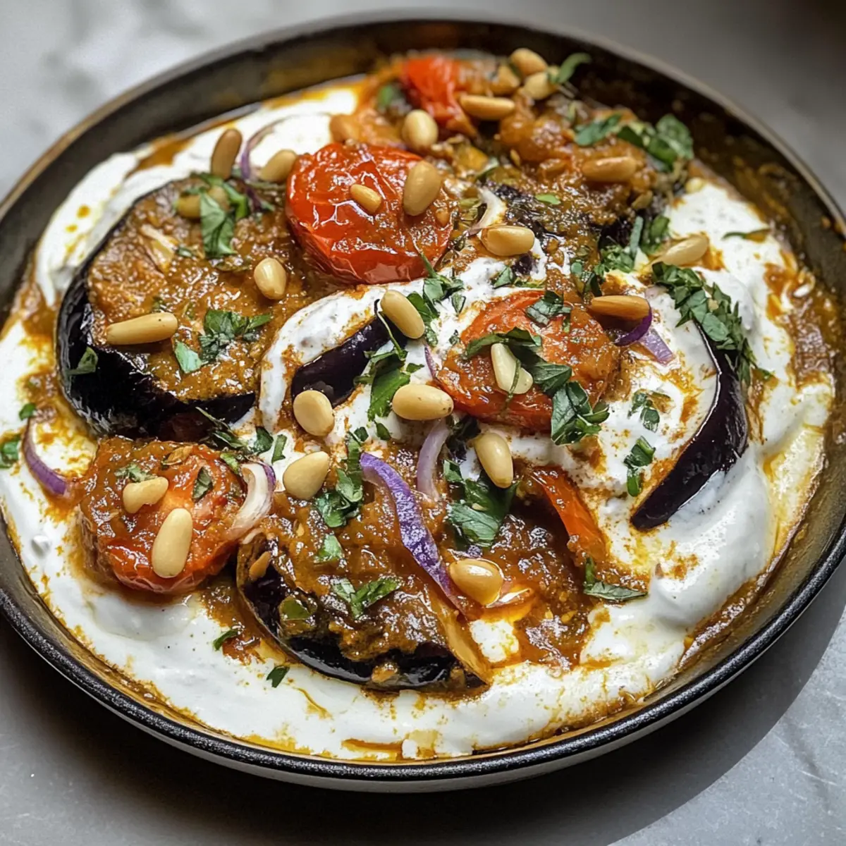 Eggplant Borani d58fgv