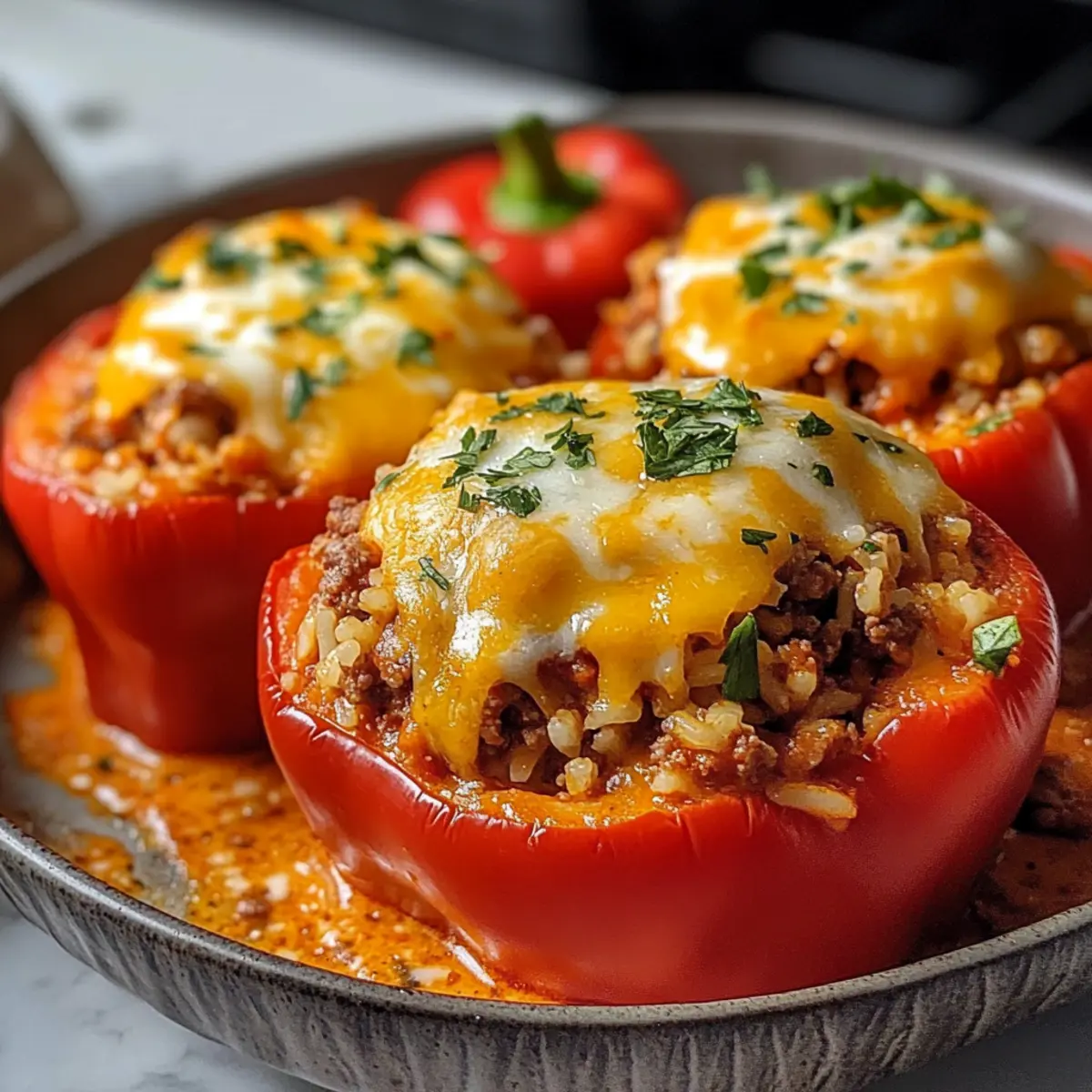 Gefüllte Paprika Deluxe