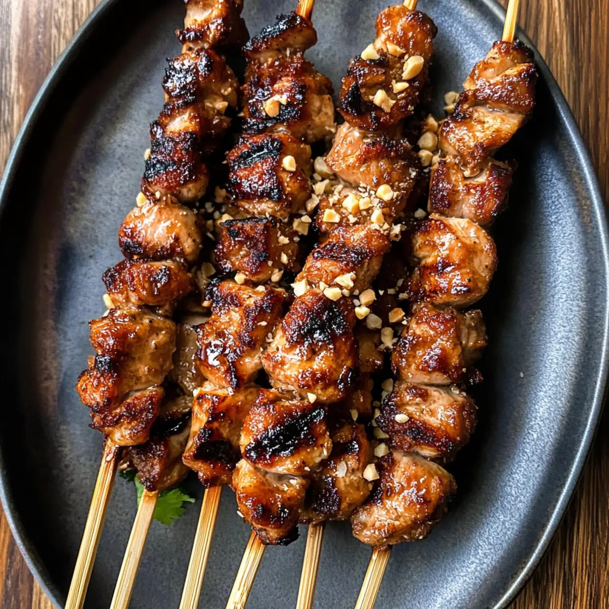 Grilled Thai Coconut Chicken Skewers agjurr