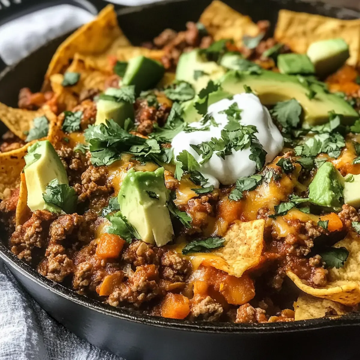 Ground Beef Enchilada Skillet ybsoer