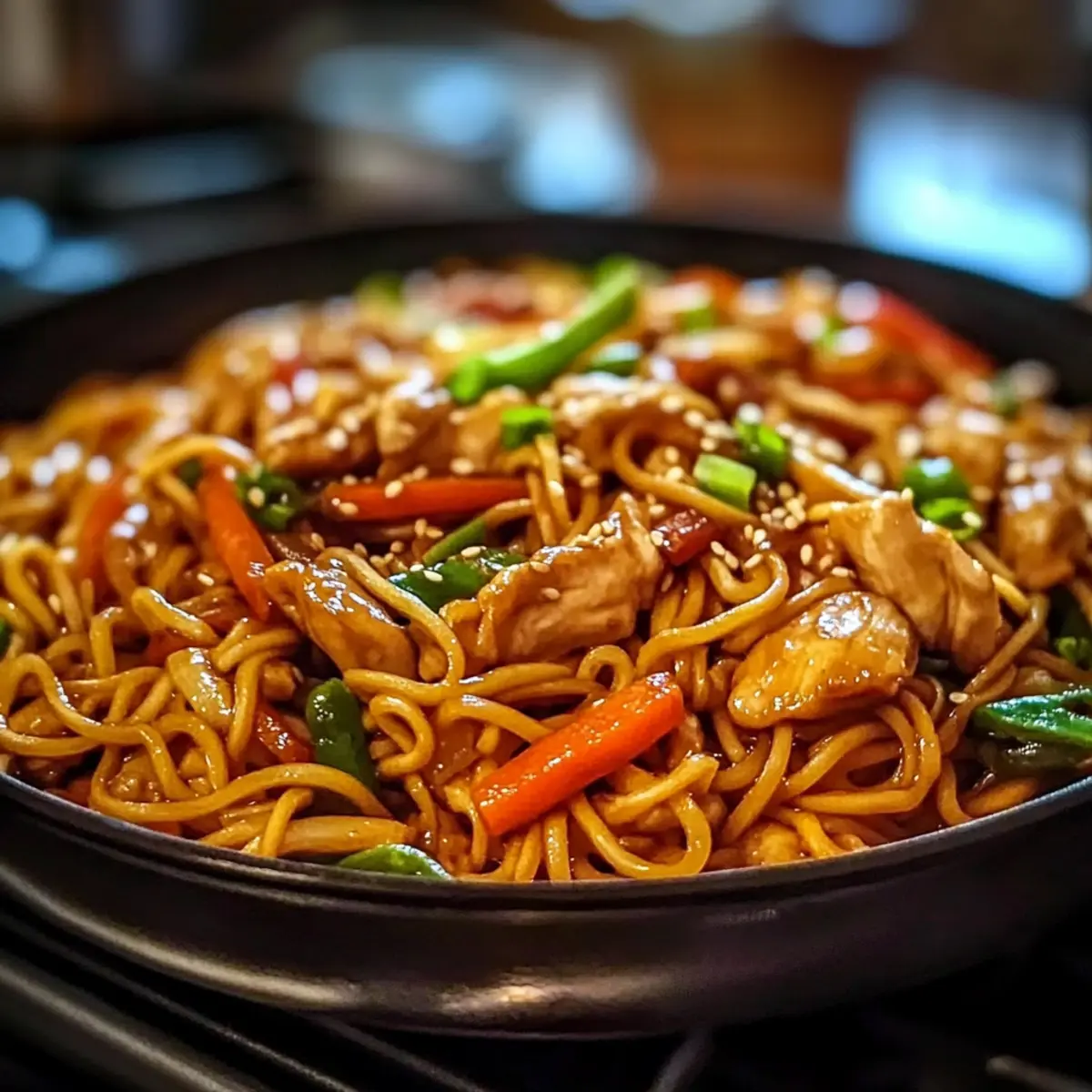 HA¤hnchen Teriyaki Nudeln ml2z6o