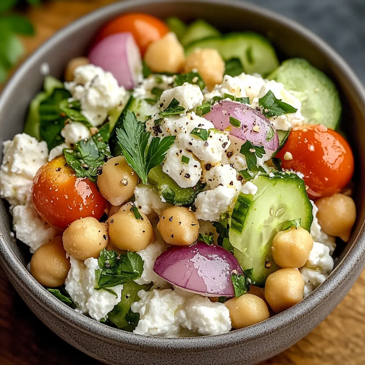 HA¼ttenkA¤se Kichererbsen Salat rmwmch