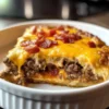 Keto Cheeseburger Auflauf