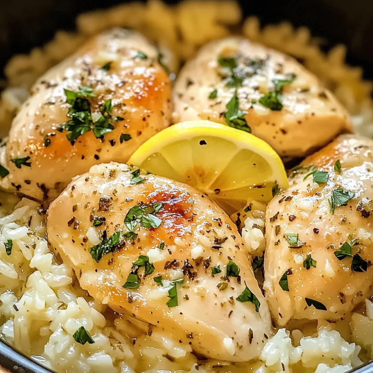 Lemon Herb Chicken and Rice rqf09w