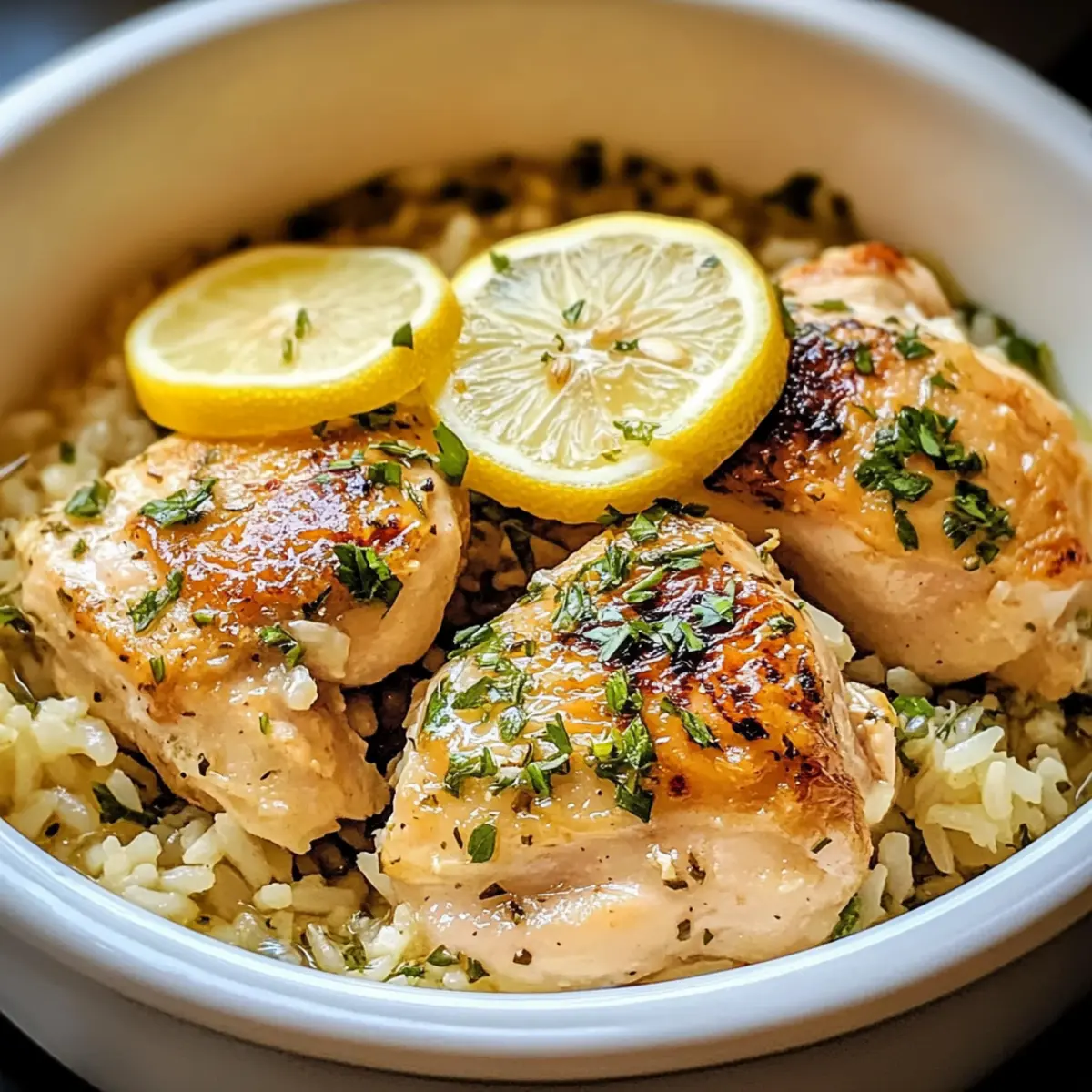 Lemon Herb Chicken and Rice z7o3wc