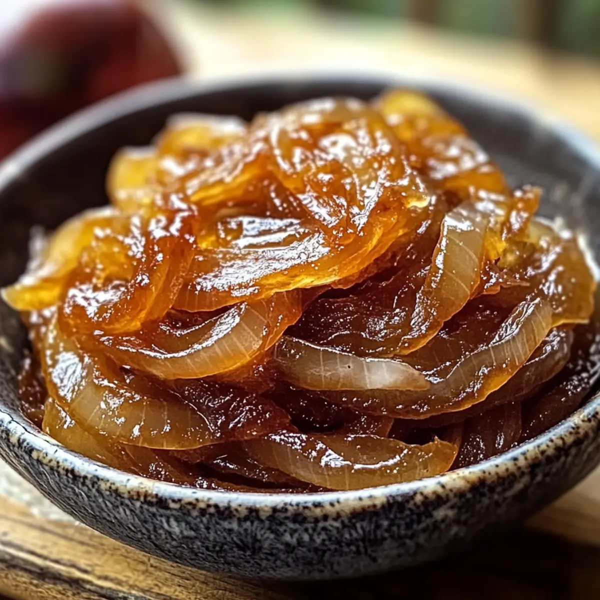 Perfekt karamellisierte Zwiebeln