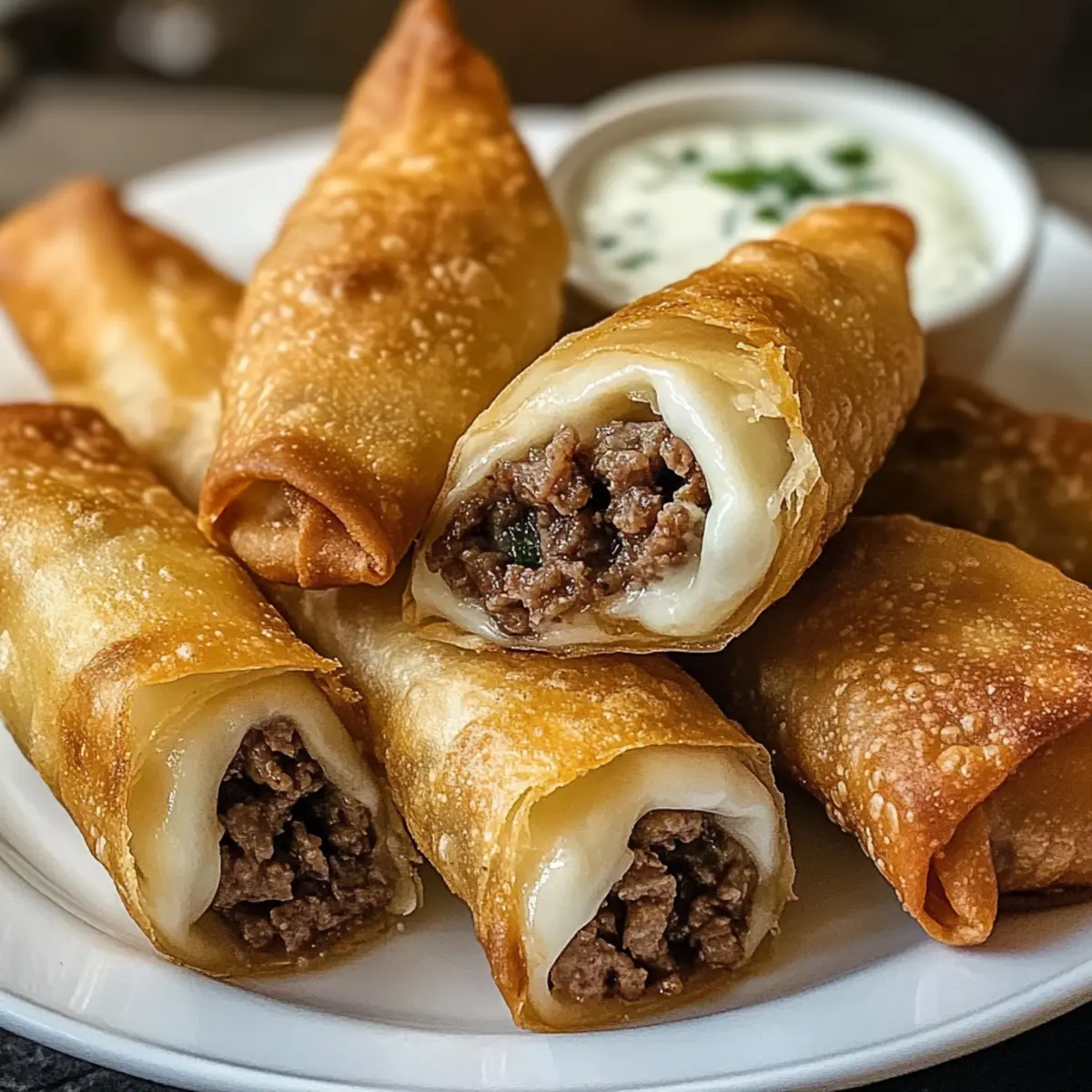 Philly Cheesesteak FrA¼hlingsrollen bz7hbs