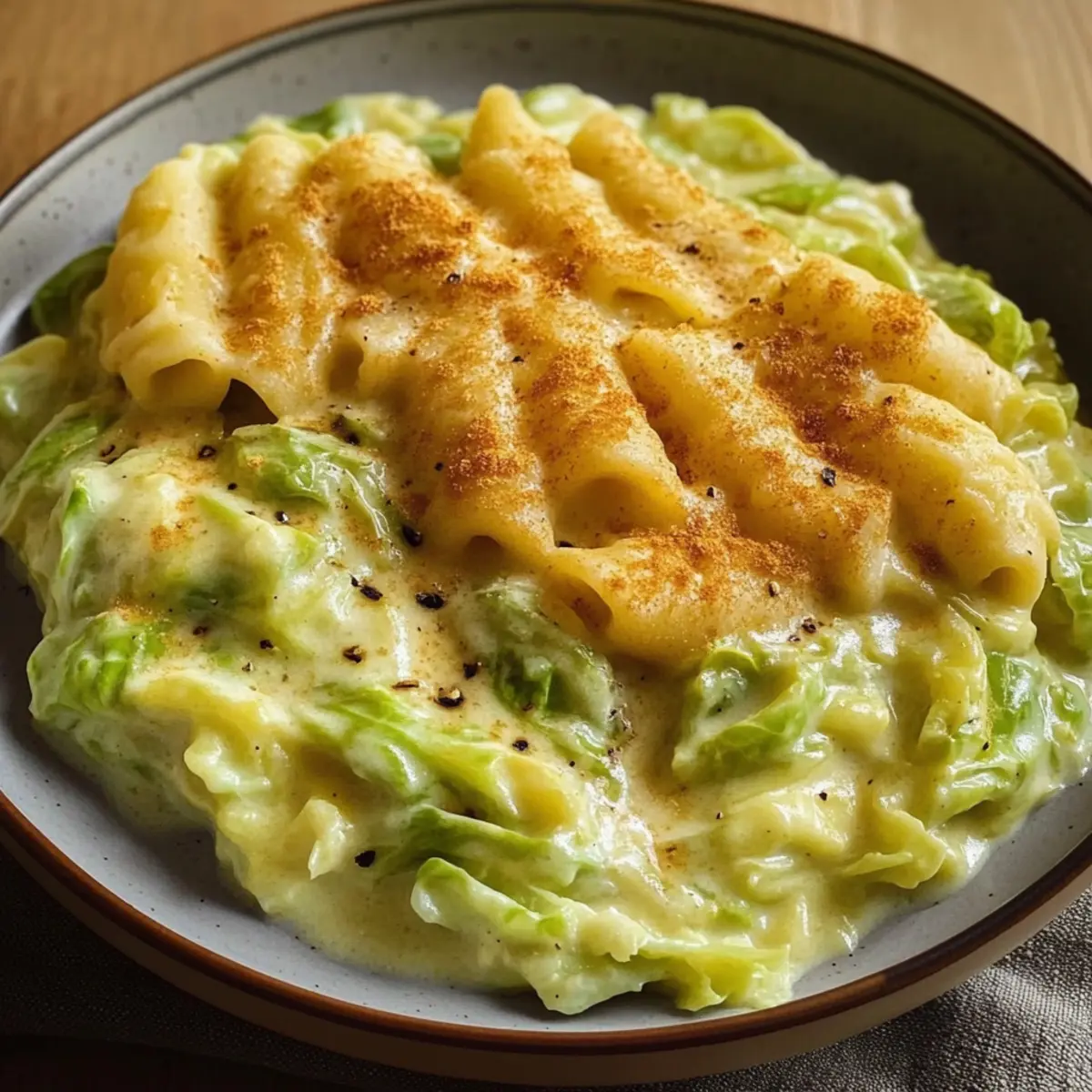 Rahmwirsing mit Schupfnudeln jrfytq