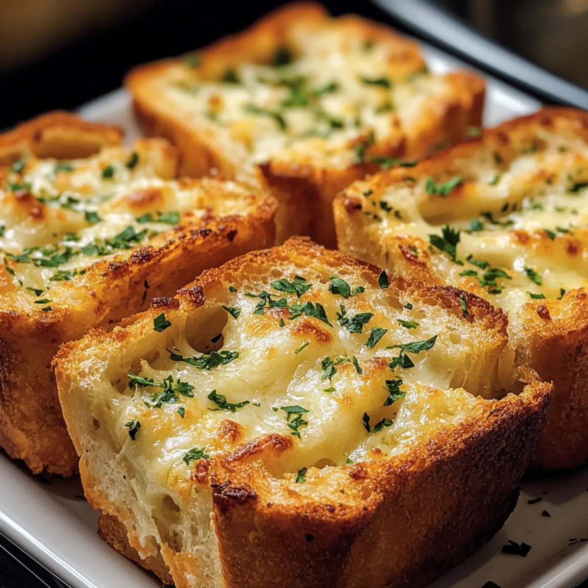 Schnell Airfryer Knoblauchbrot guszql