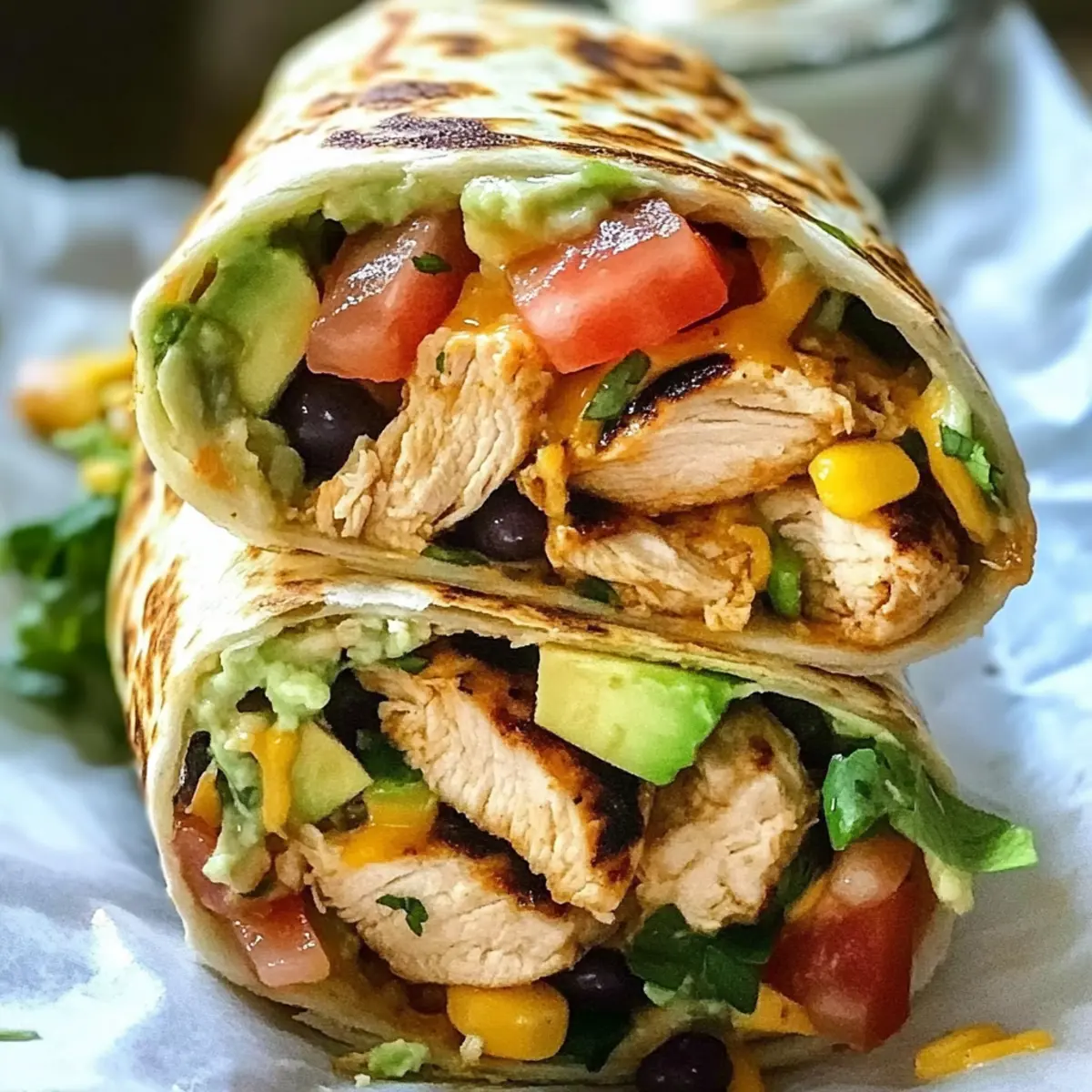 Southwest HA¤hnchen Wrap a0geyk