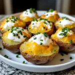 Bacon- und Würstchen-gefüllter Kartoffelbrotlaib