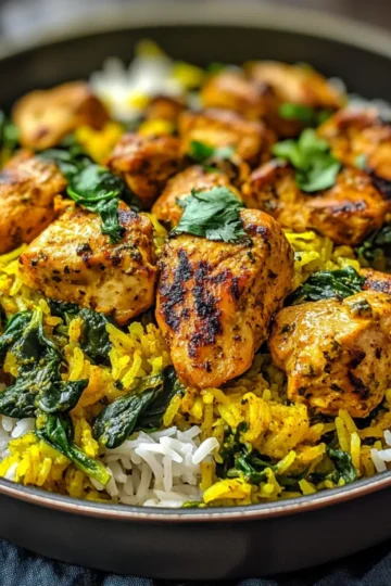 Entzündungshemmendes Kurkuma-Hühnchen & Reis