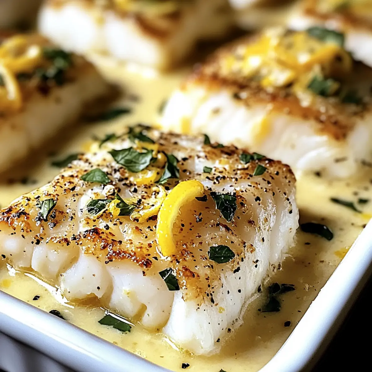 Gebackener Kabeljau in Kokosnuss-Zitronen-Cremesauce 3 Baked Cod in Coconut Lemon Cream Sauce dpnm9c