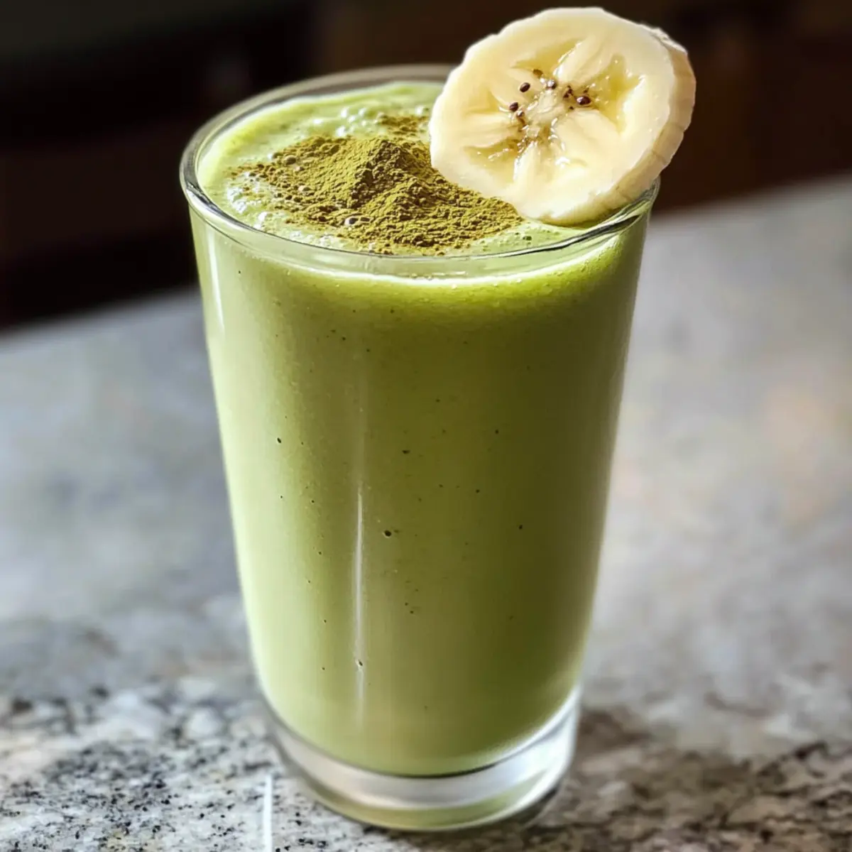 Bananen Matcha Smoothie Rezept f5pr5s
