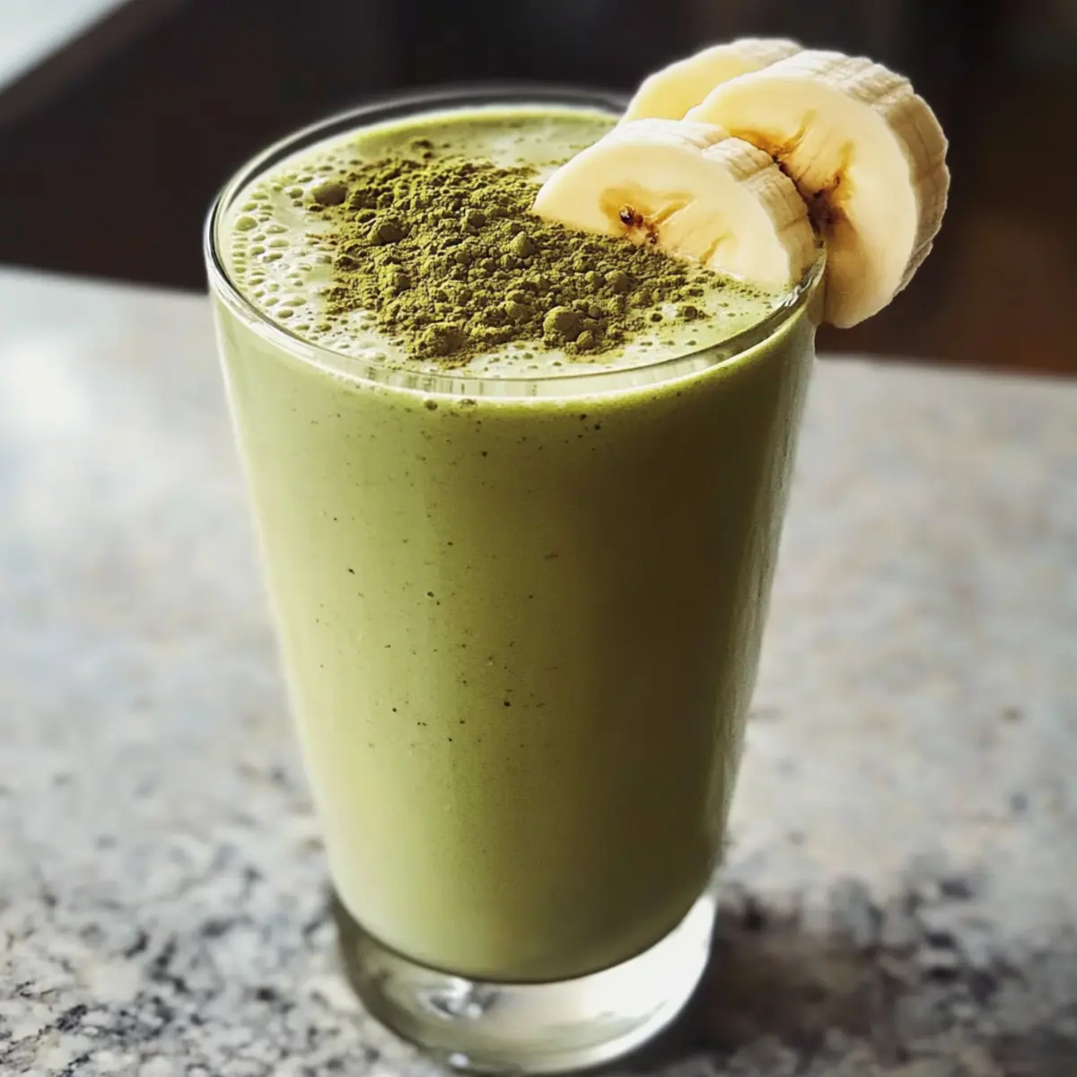 Bananen-Matcha-Smoothie Rezept