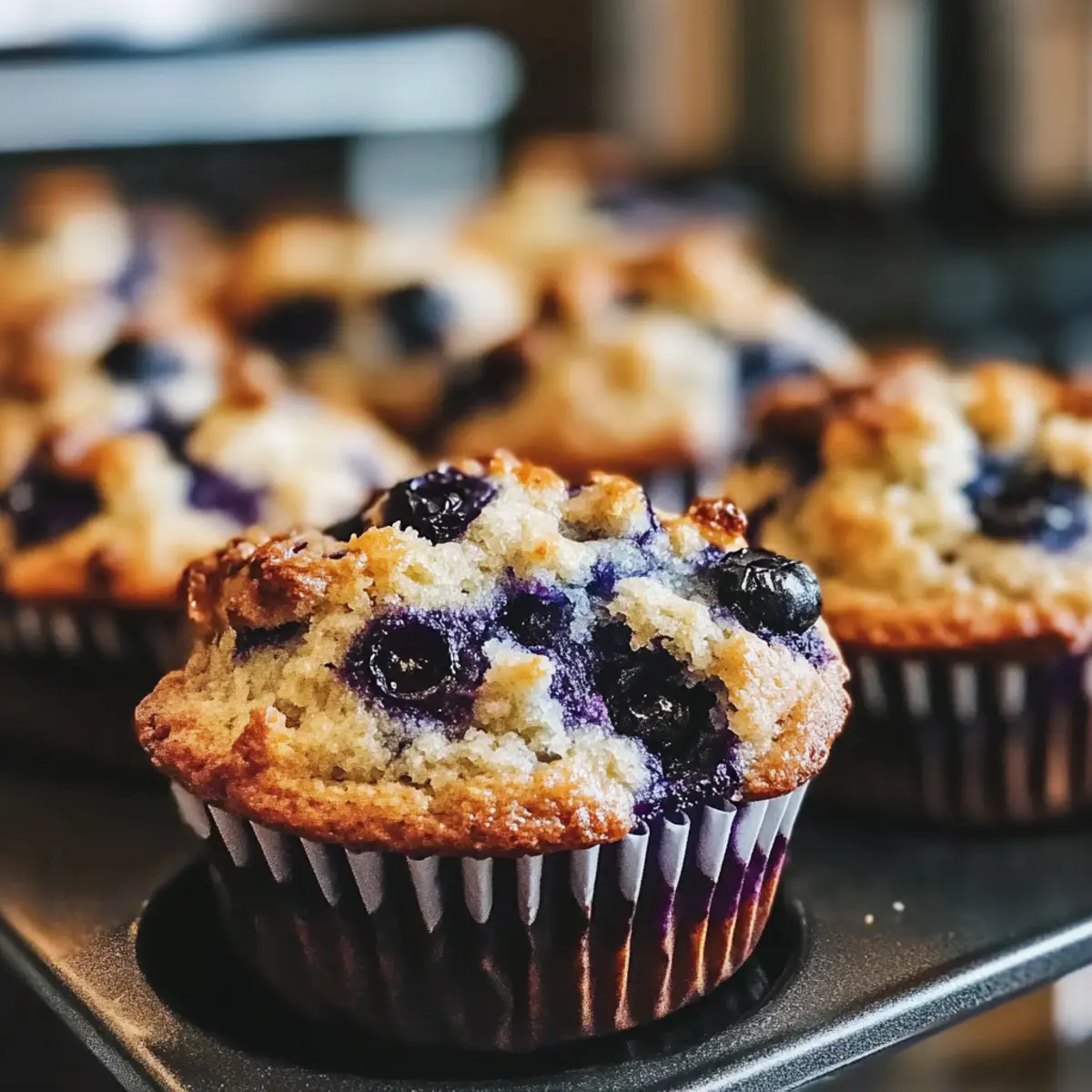Blaubeermuffins putida