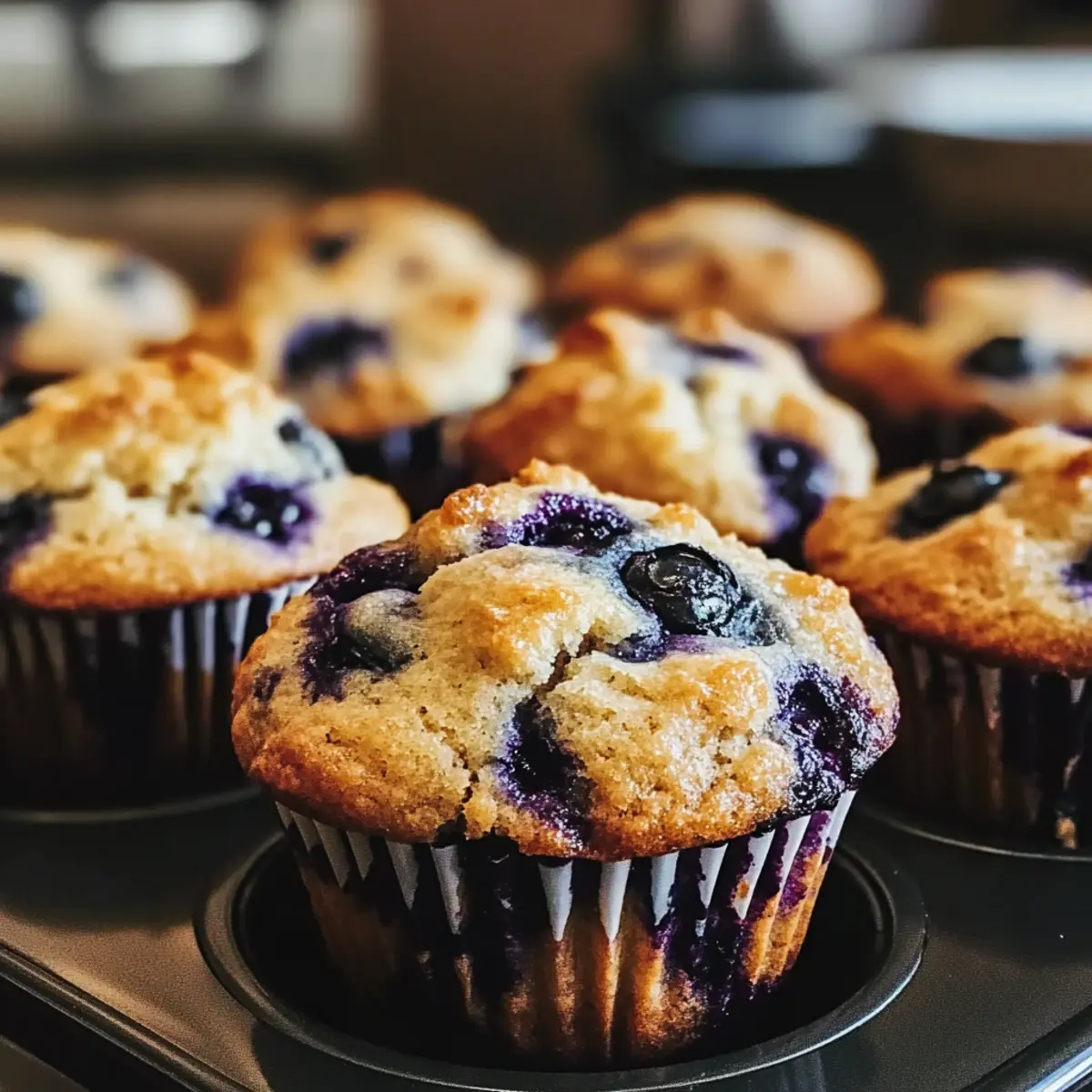 Blaubeermuffins