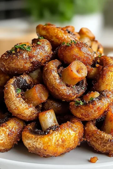 Blitzschnelle Air Fryer Champignons – Dein neuer Favorit