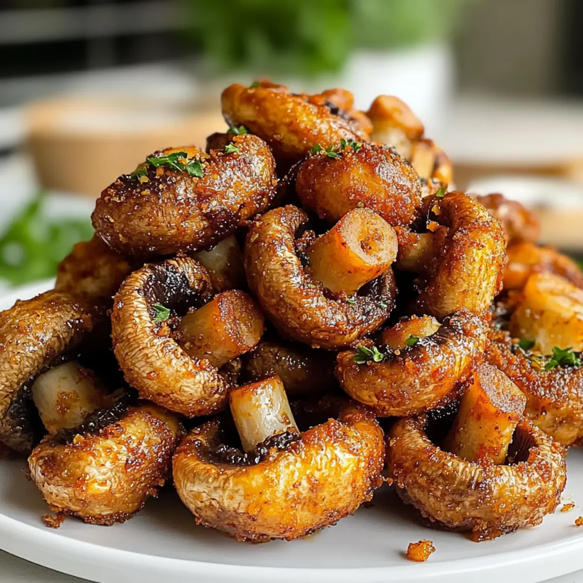 Blitzschnelle Air Fryer Champignons – Dein neuer Favorit