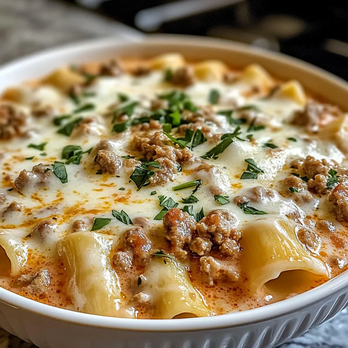 Creamy Alfredo Lasagna Soup Recipe kckkkl