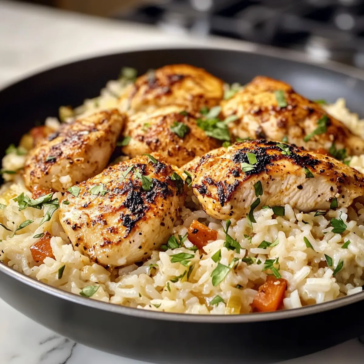 Cremiges Cajun HA¤hnchen mit Reis g0hm79