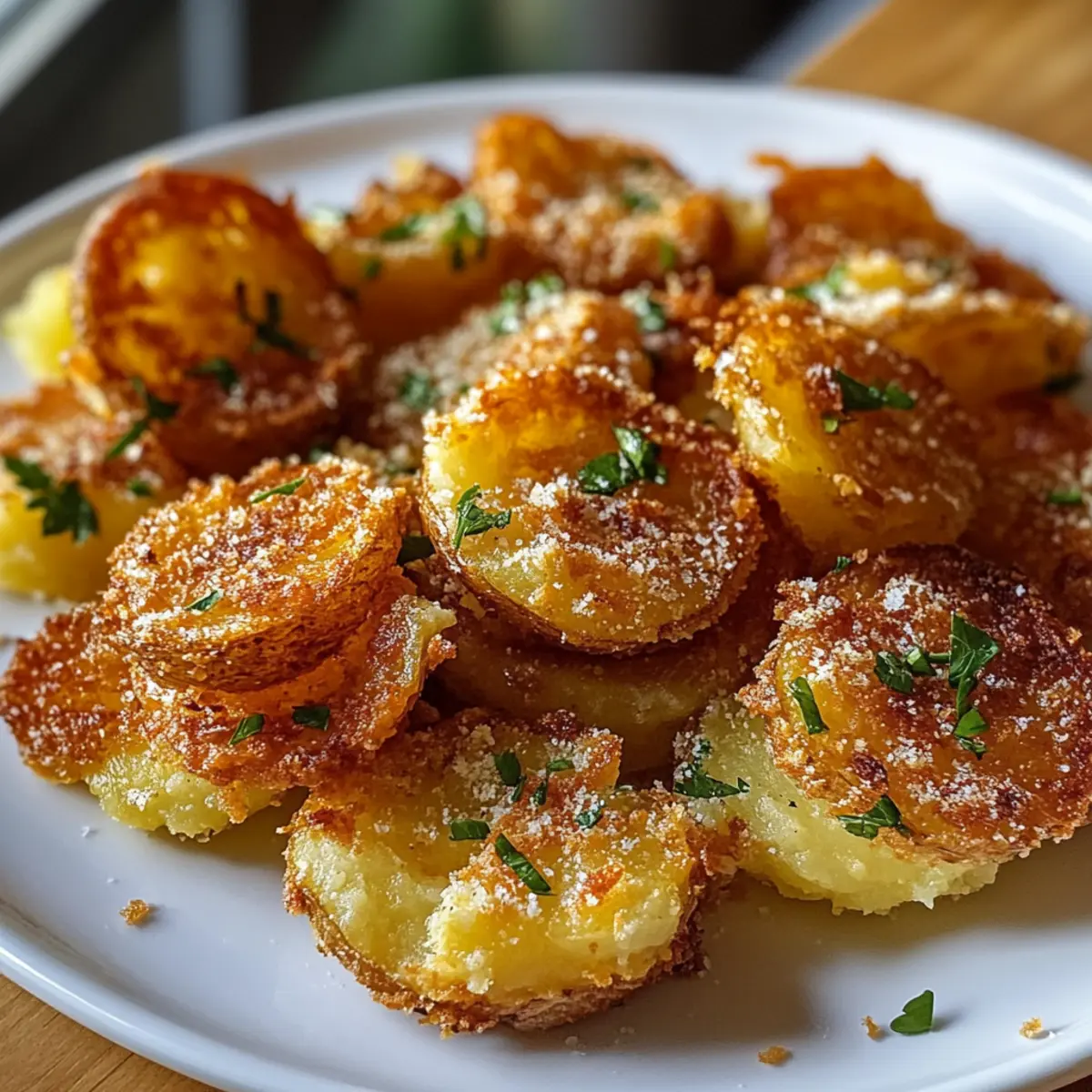 Crispy Parmesan Smashed Potatoes sh3fez