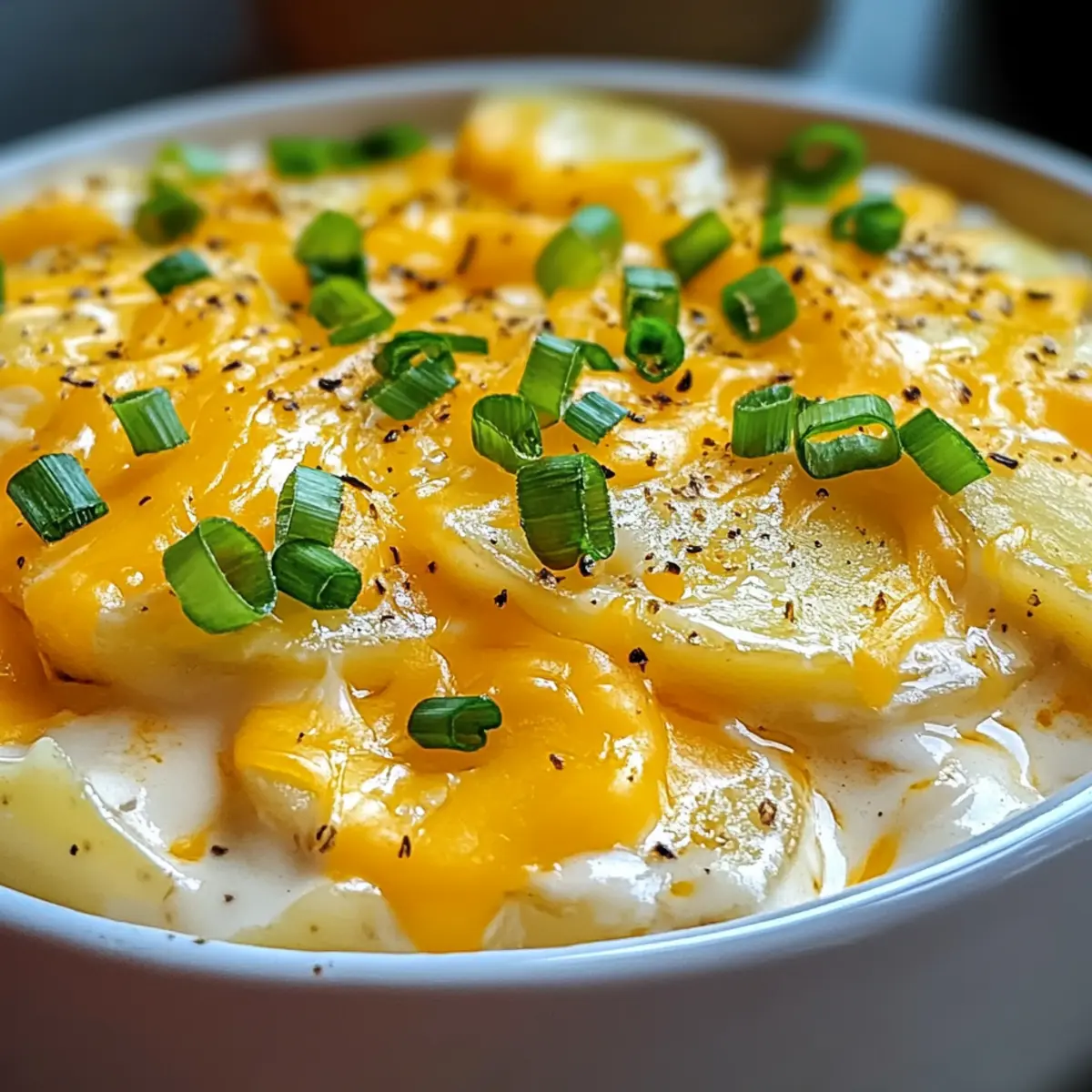 Crockpot Käse Kartoffeln – Cremiger Genuss für Zuhause