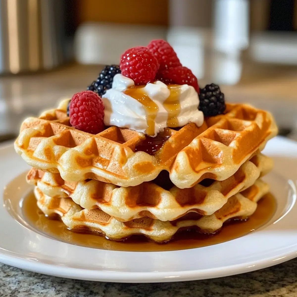 Easy Protein Waffles siaffv