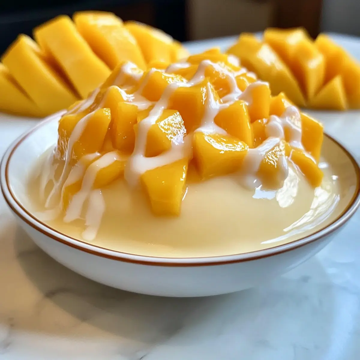 Easy Simple Mango Pudding Recipe iot7em