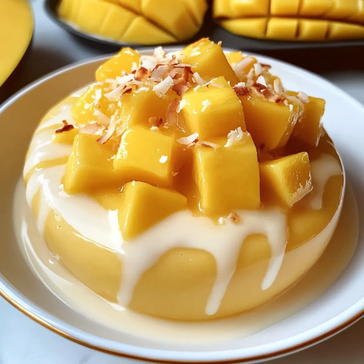 Easy Simple Mango Pudding Recipe r378jr