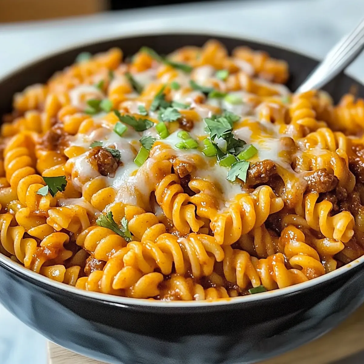 Einfache Enchilada Pasta Rezept rghu7o
