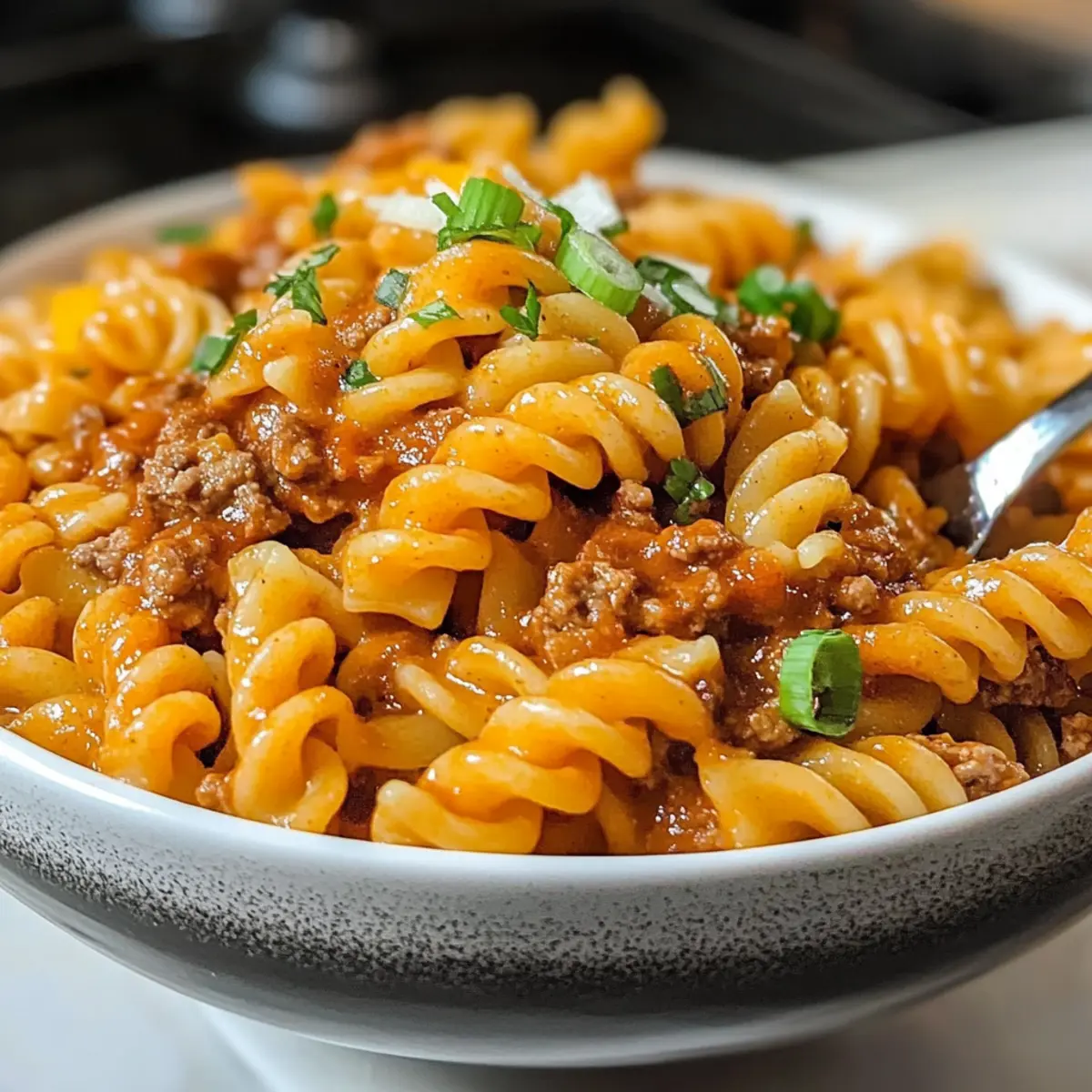 Einfaches Enchilada-Pasta Rezept