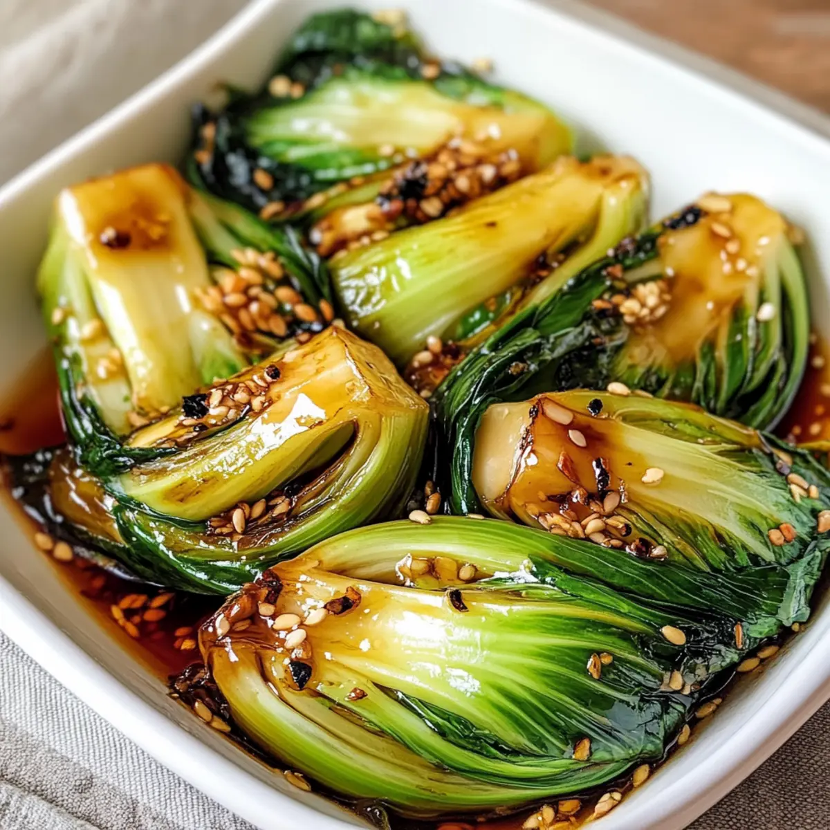 Einfacher Pak Choi in 10 Minuten