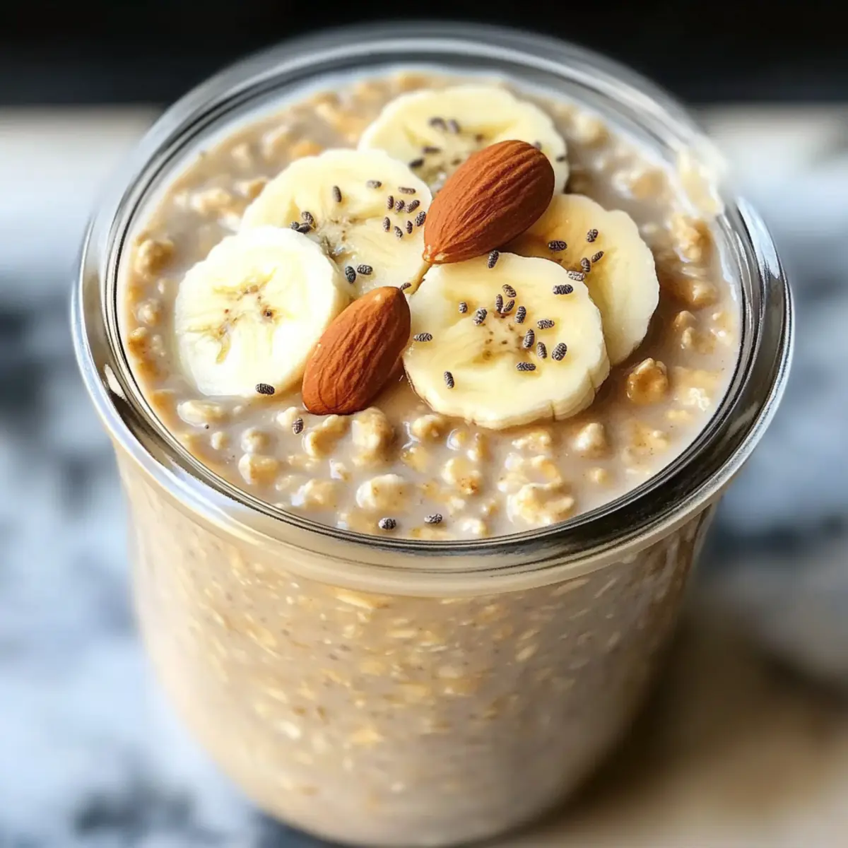 Erdnussbutter Overnight Oats c9e4kb