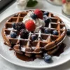 Aromatische Schokoladenwaffeln