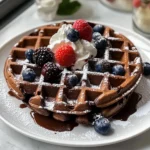 Einfache Hüttenkäse-Waffeln für ein tolles Frühstück