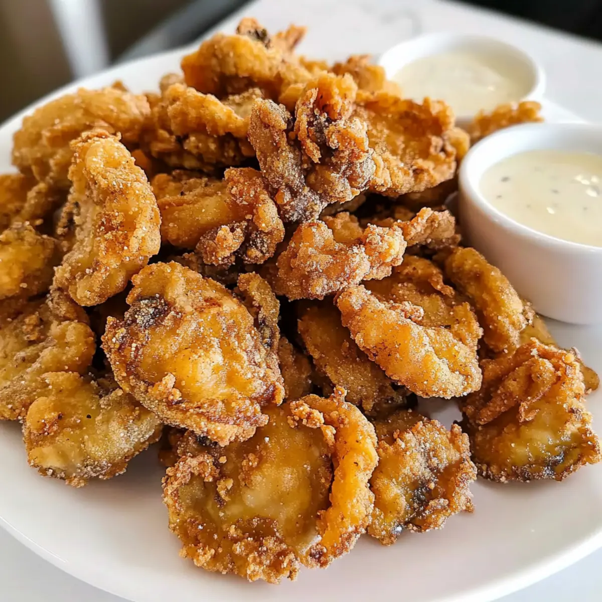 Fried Mushrooms Recipe b1l89o
