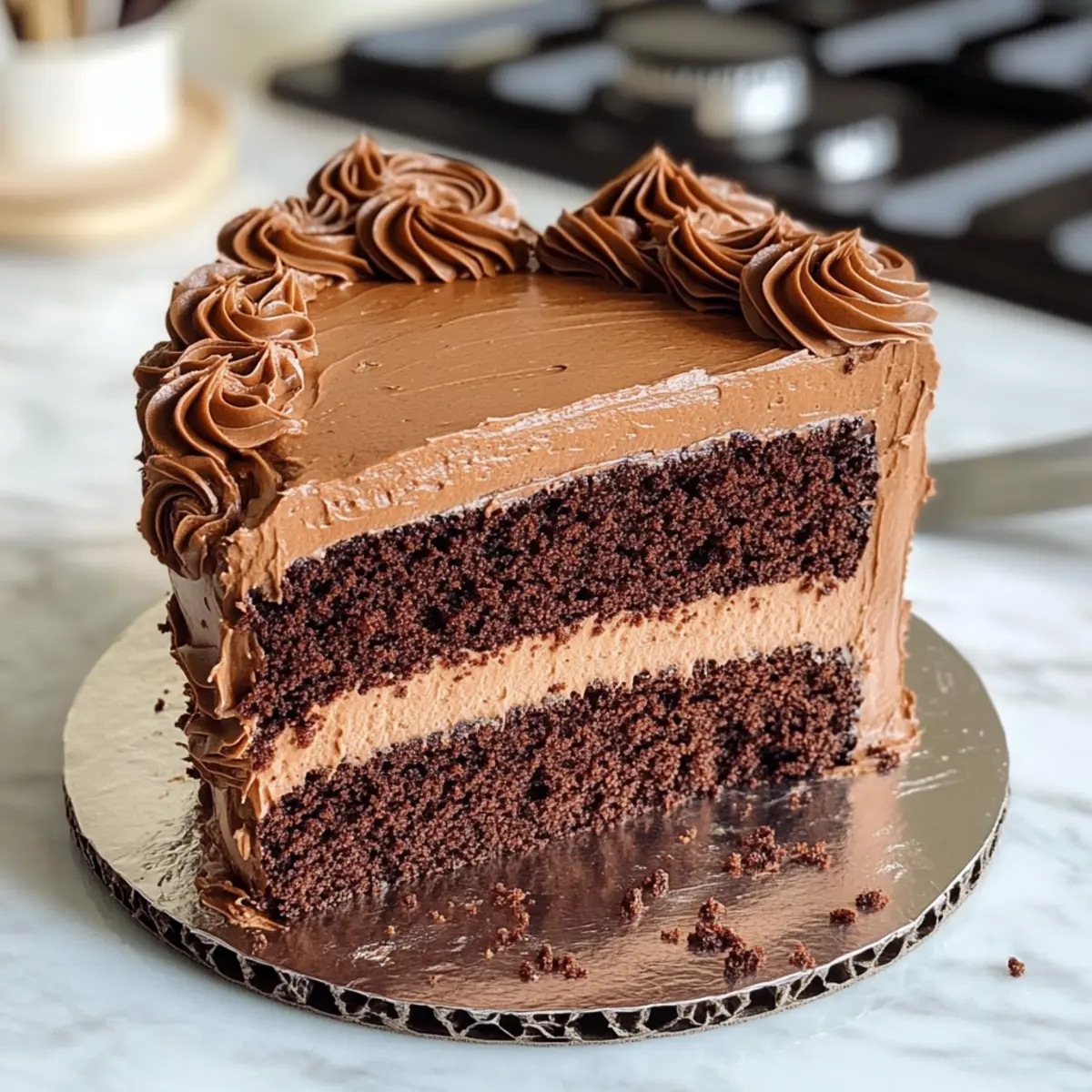 Heart Shaped Chocolate Cake qq2qh5