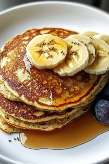 Hohe Protein Bananen Pfannkuchen