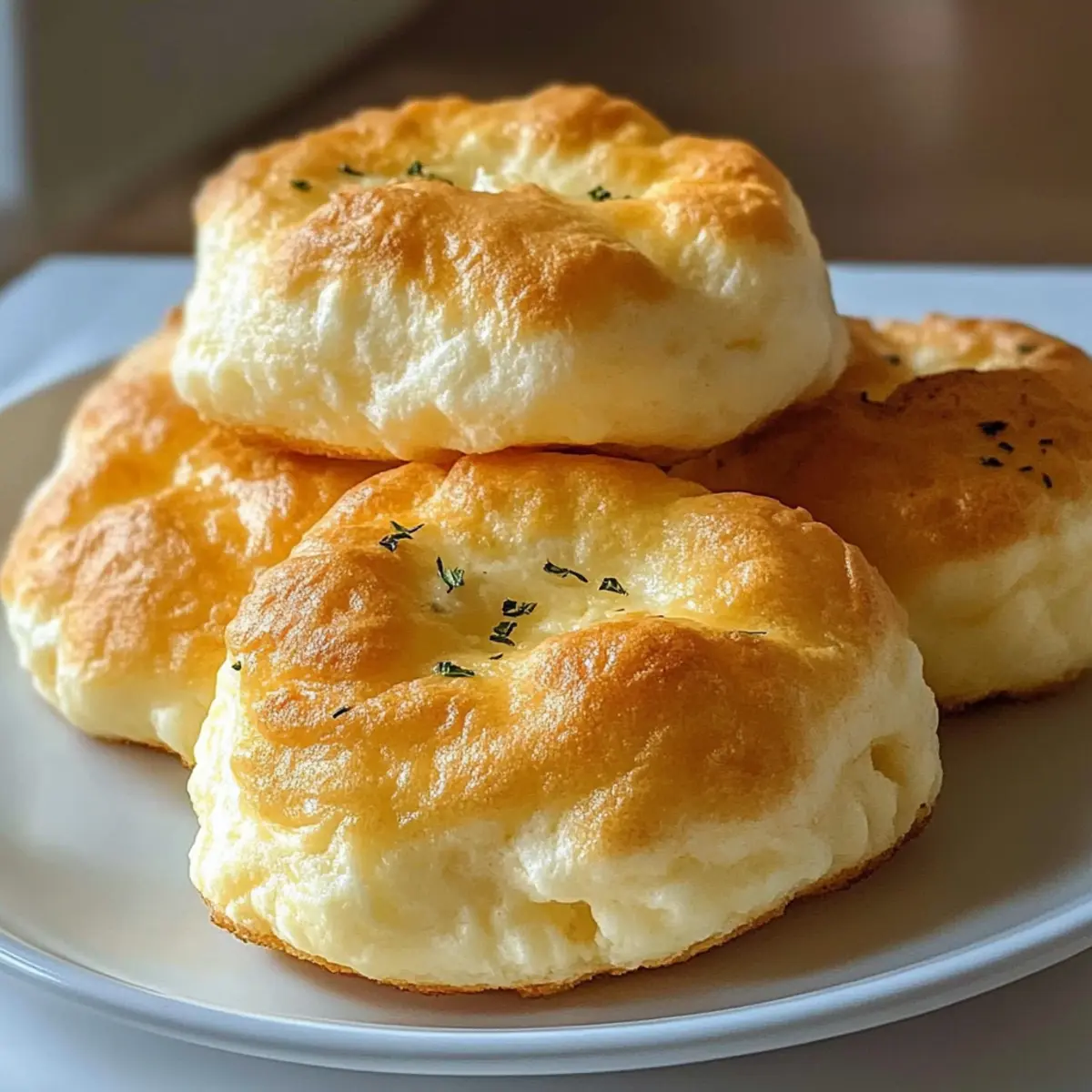 High Protein Fluffy Cottage Cheese Cloud Bread gcanlu