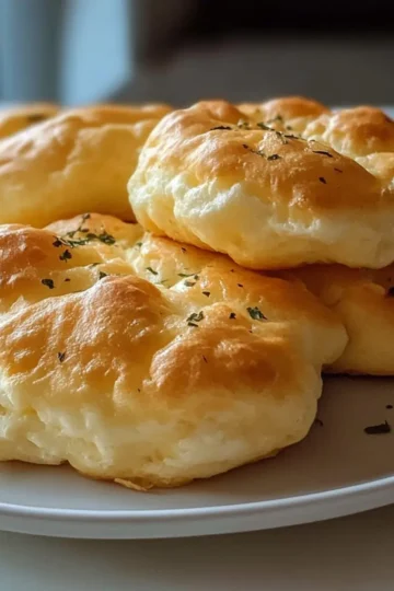 Hoher Protein Fluffiger Hüttenkäse Wolkenbrot