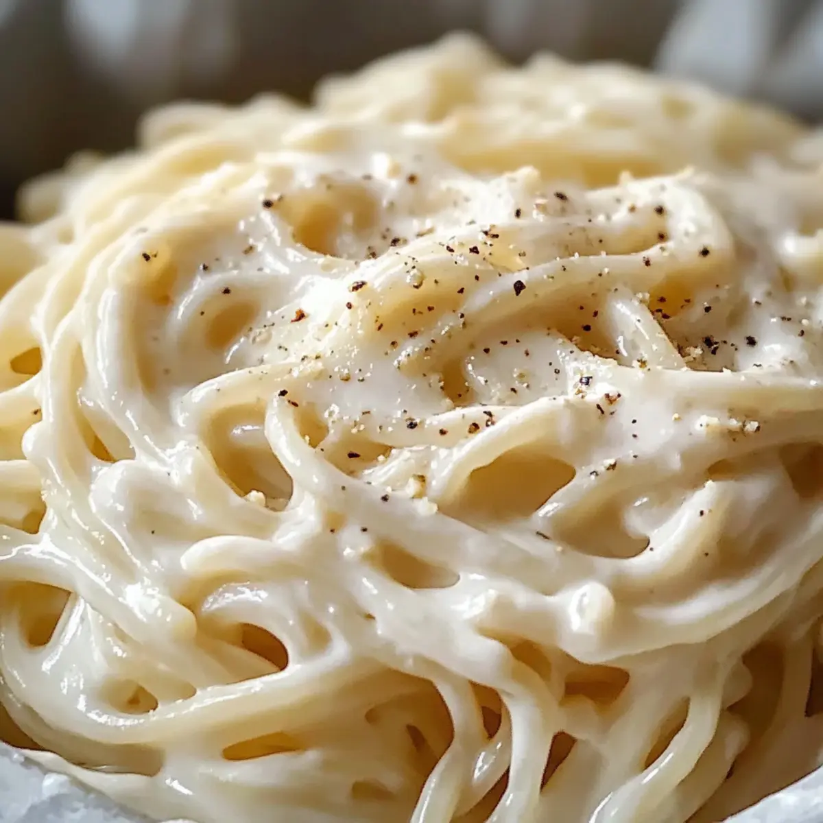 Keto-Frischkäse-Nudeln