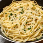 Brokkoli-Pasta mit Knoblauch und Parmesan geht immer!