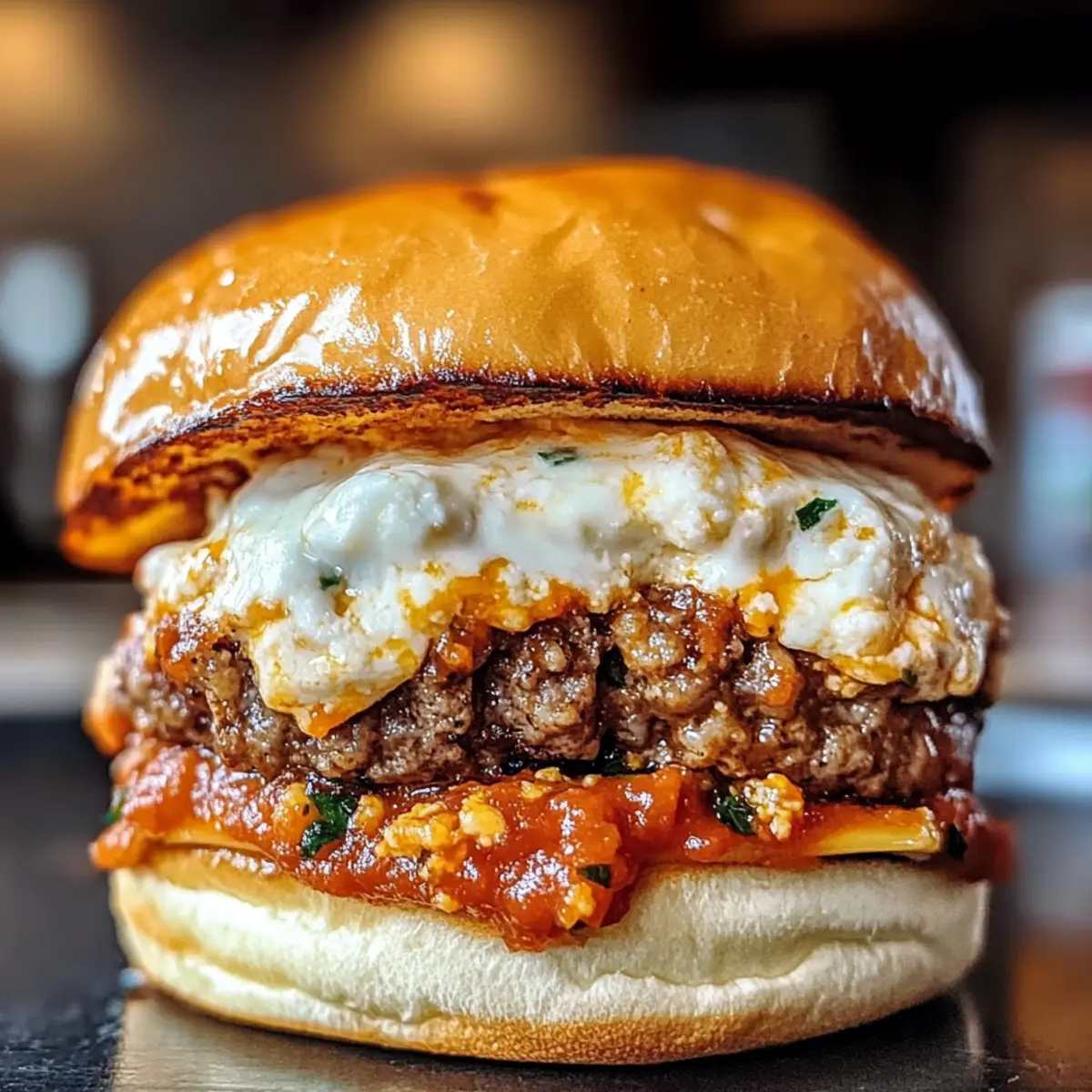 Lasagna Burger A Delicious Fusion of Two Favorites Recipe tr3unz