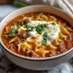 Weißer Käse Hähnchen Lasagne Rezept für jeden Abend