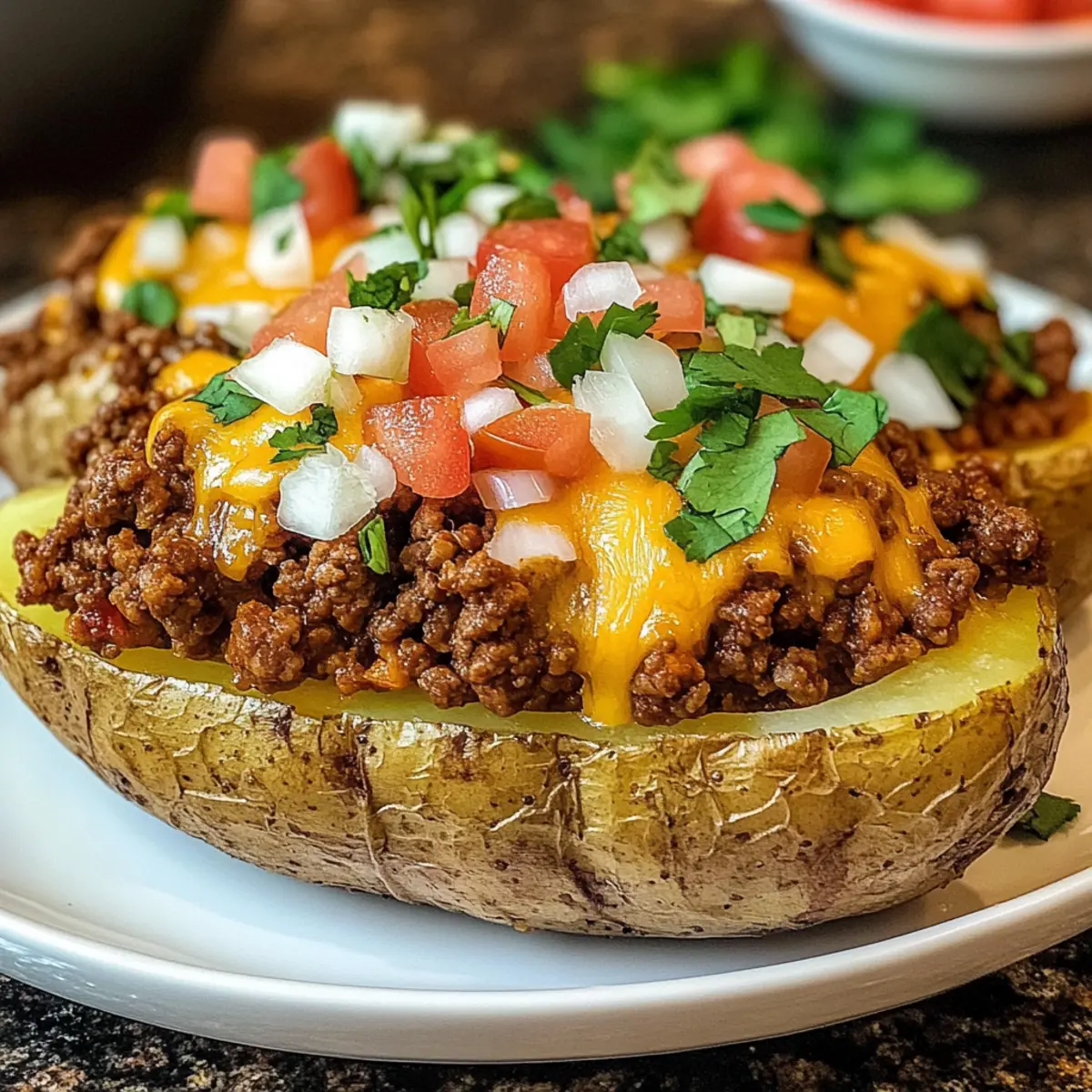 Loaded Beef Taco Stuffed Potatoes lnh0yr